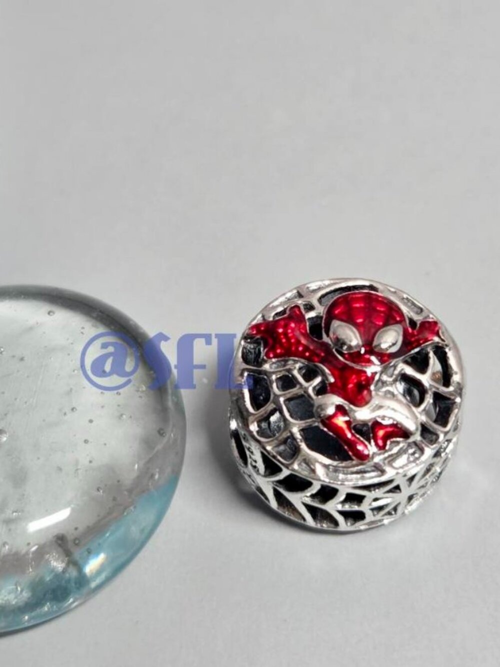 Authentic Pandora x Marvel Spiderman Superhero Soaring City S925 Charm Bead - Picture 7 of 7